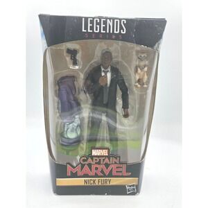 Marvel Legends Nick Fury Action Figure New In Box Build A Figure Kree Sentry